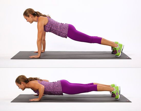 Woman doing Push-ups