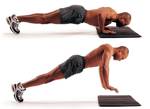 Plyometric push ups