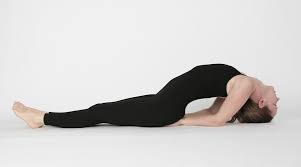 Aiding blood flow in peace(fish pose)