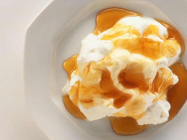 yogurt and honey