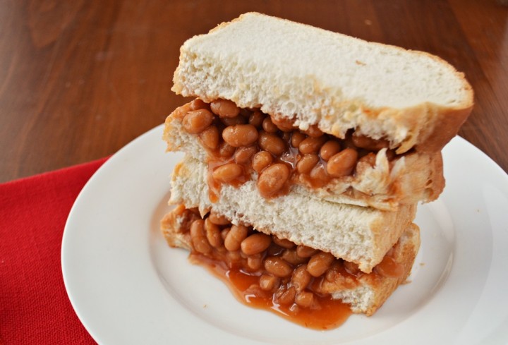 beans sandwich