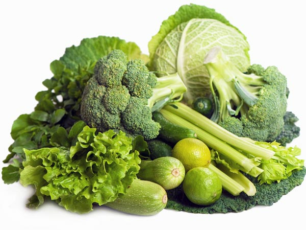  Green leafy vegetables