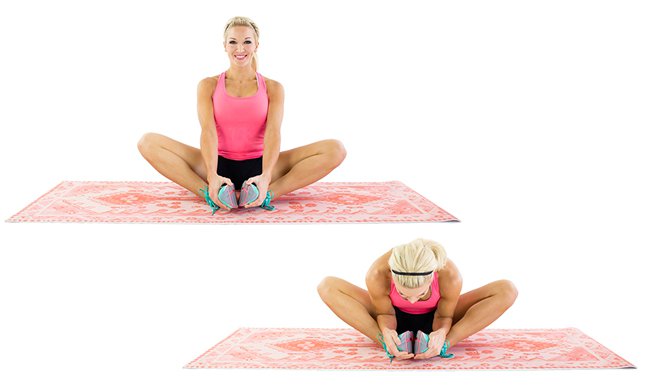 Butterfly stretch