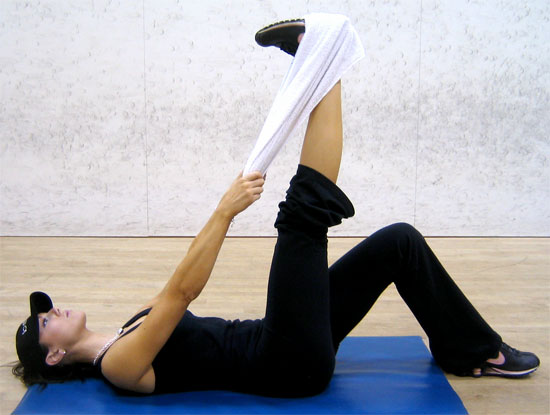 Hamstring stretching