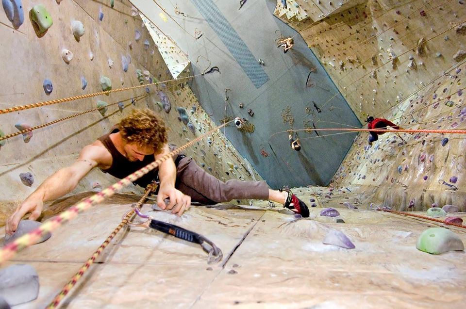 Rock climbing