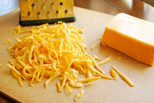 Shredded cheese