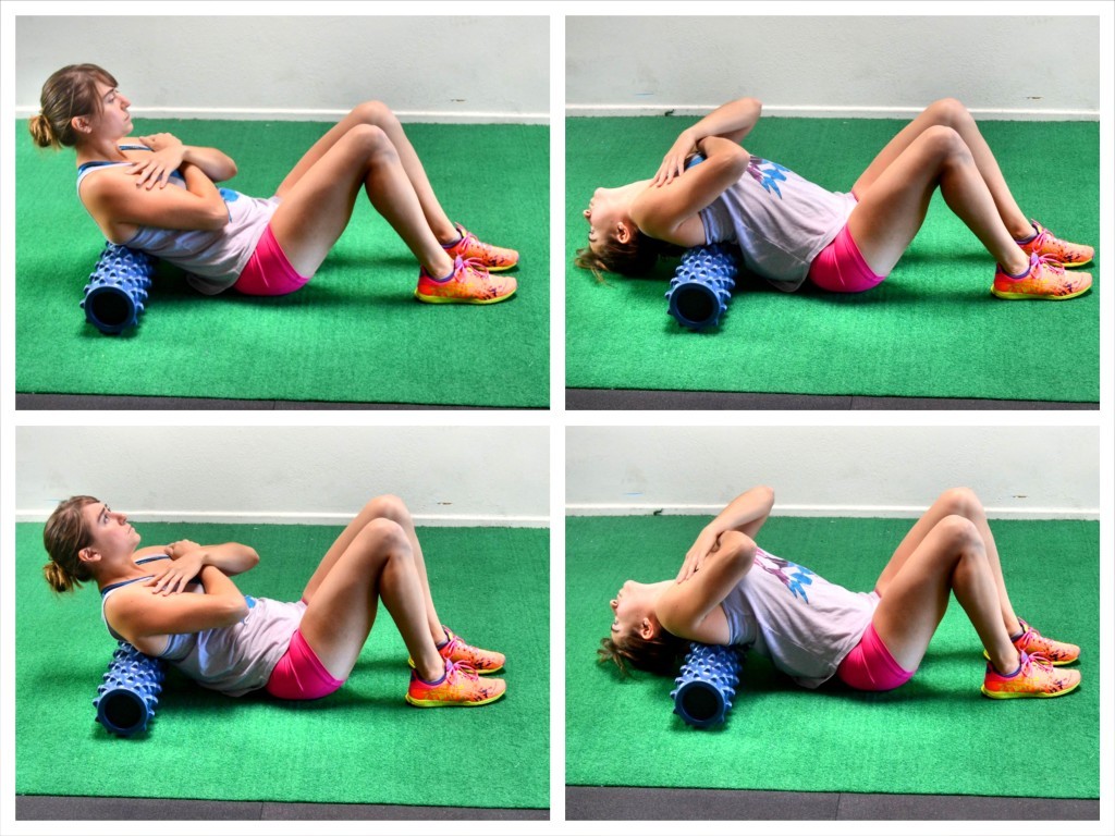 roller thoracic exercise