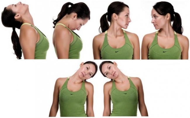   Neck exercise