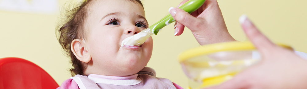 feeding baby