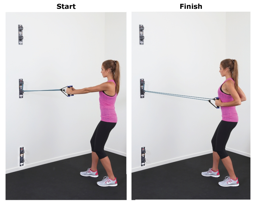 Close grip row