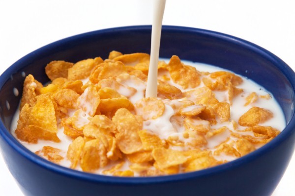 Cereal and milk