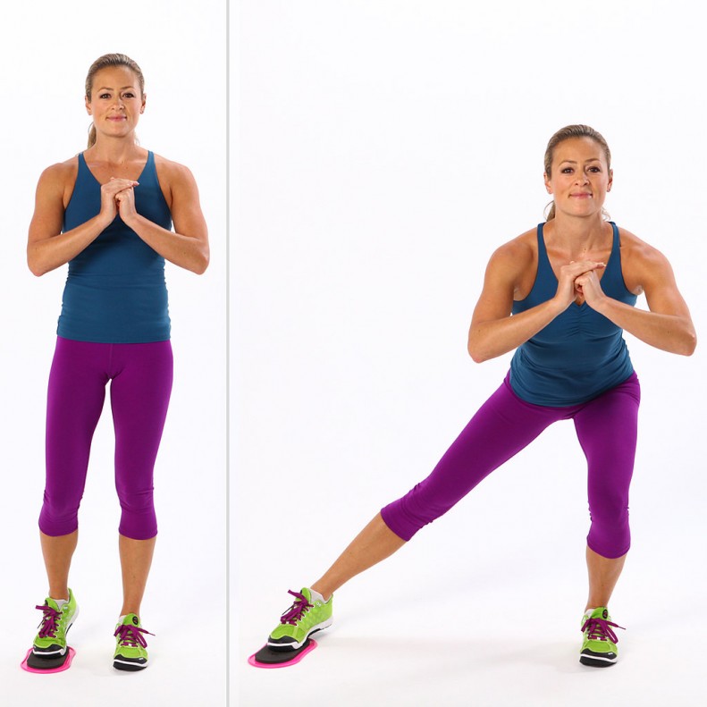 LOW SIDE-TO-SIDE LUNGE