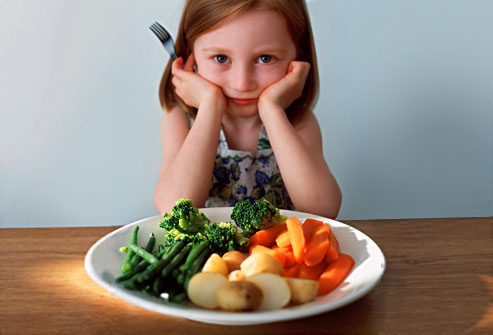 child vegetables