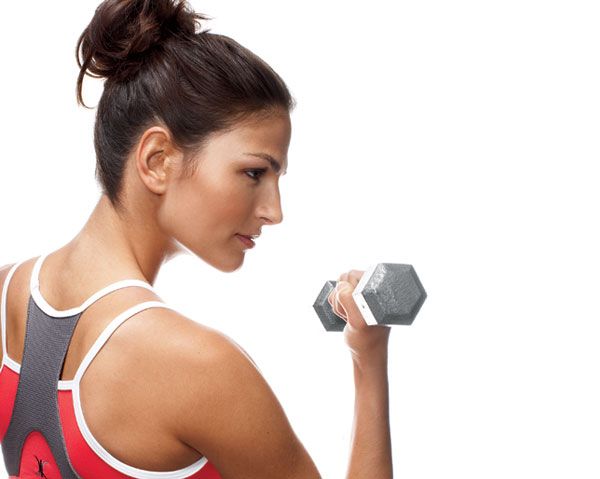 Health & Fitness for Women : What Size Weights Should Women Lift?