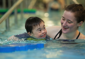 Swimming Lessons For Special Kids With Trainer.ae